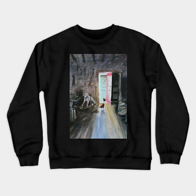 Forgotten Friend Crewneck Sweatshirt by arlyon